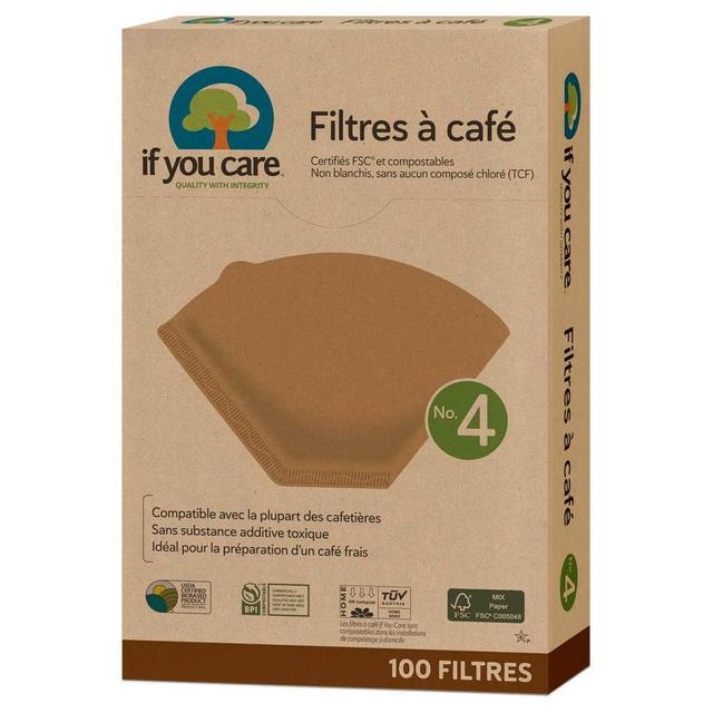 Filtres à Café en papier non blanchi