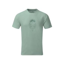 T-SHIRT ORGANIC MOON GREEN