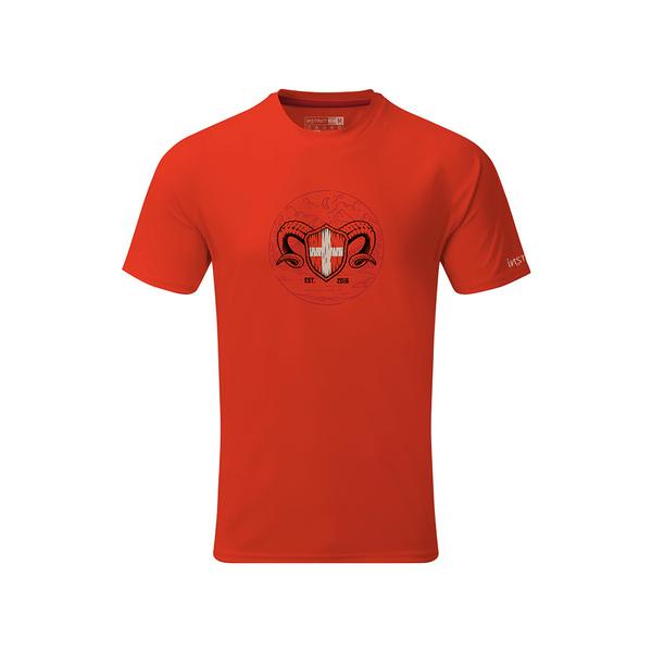 T-SHIRT ORGANIC MOUFLON TOMATE