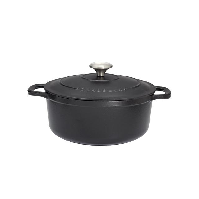 Cocotte ronde 16 cm chasseur noir interieur noir