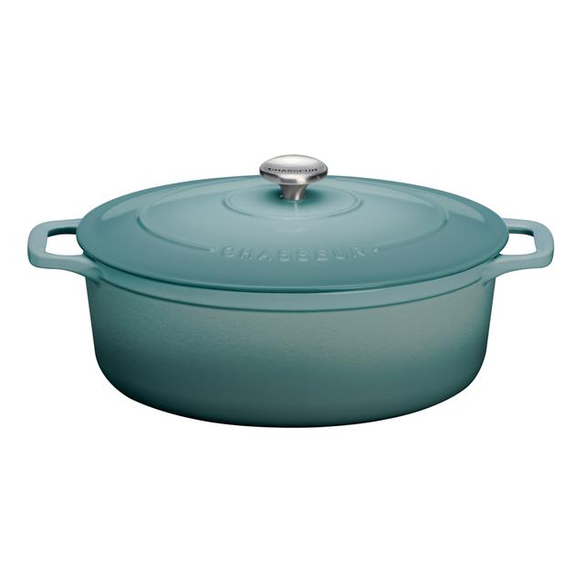 Cocotte ovale 33 cm Chasseur bleu