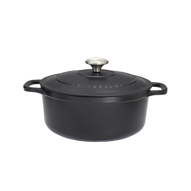 Cocotte ronde 20 cm chasseur noir interieur noir