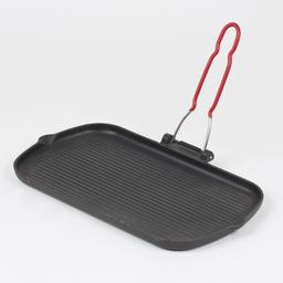 Grill rectangulaire en fonte 37 x 22 cm