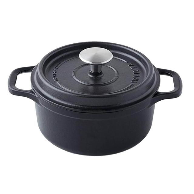 Cocotte ronde Invicta 20 cm Noire