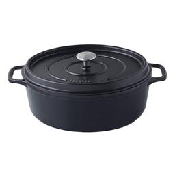 Cocotte ovale Invicta 31 cm Noire