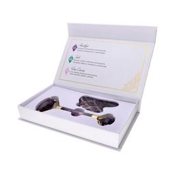 COFFRET : Rouleau d'Améthyste + Gua Sha