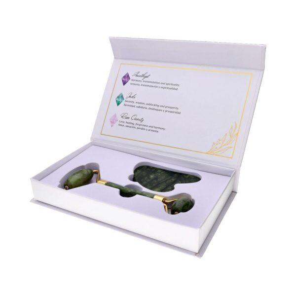 Coffret Rouleau De Jade + Gua Sha