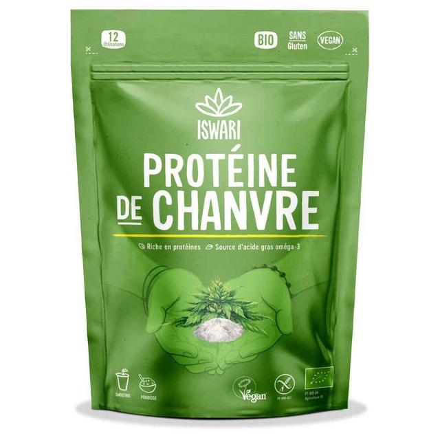 Protéines de chanvre en poudre 250g