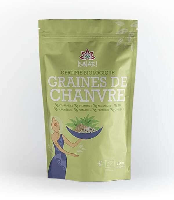 Graines de chanvre écossées 250g