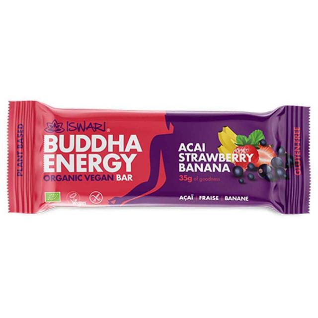 Barre Bouddha Energy Açai Fraise Banane 35g