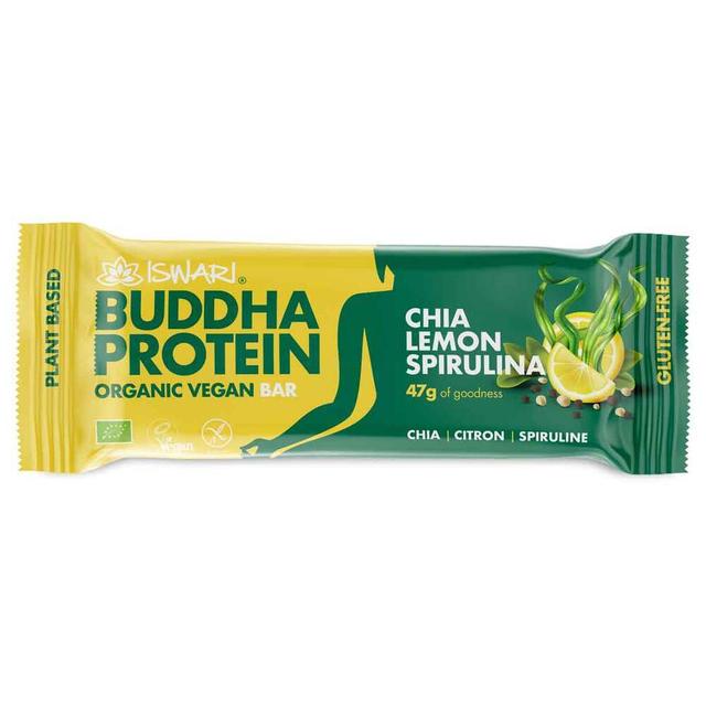 Barre Bouddha Proteine Chia Citron Spiruline 47g