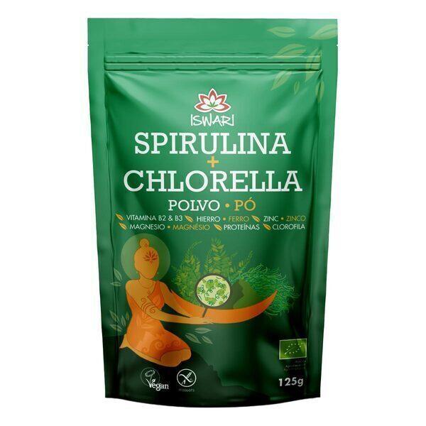 Spiruline et Chlorella 125g