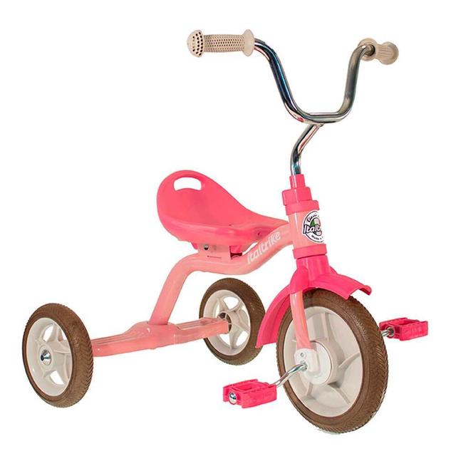 Tricycle fille rose en métal Italtrike