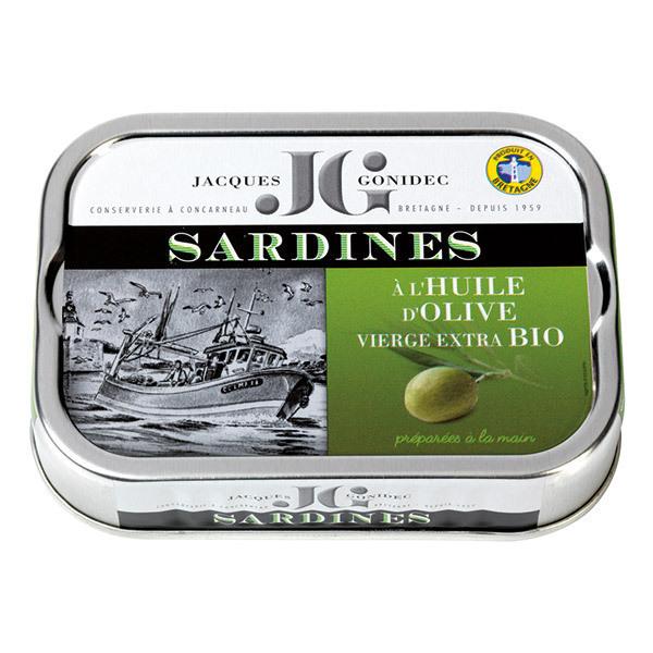 Sardines à l'huile d'olive 115g