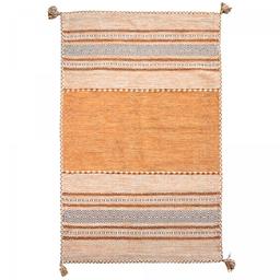 Tapis kilim - TIVE - Marron - 80x150