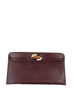 Pochette Bulgari en cuir