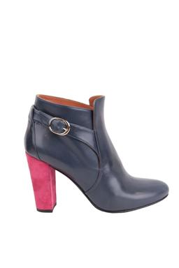 Boots Michel Vivien en cuir