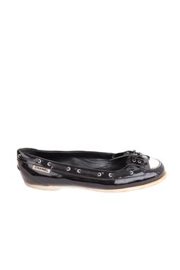 Ballerines Chanel en cuir verni