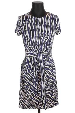 Robe Diane Von Furstenberg bleu