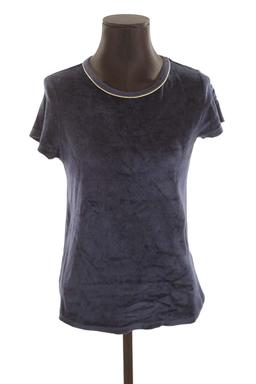 T-shirt Majestic Filatures en velours