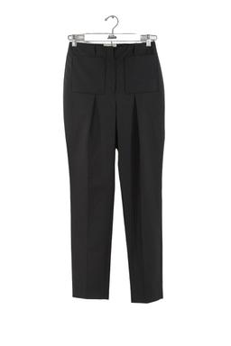 Pantalon droit Balenciaga noir