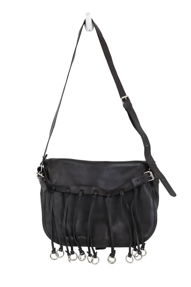 Sac porté épaule Balmain en cuir