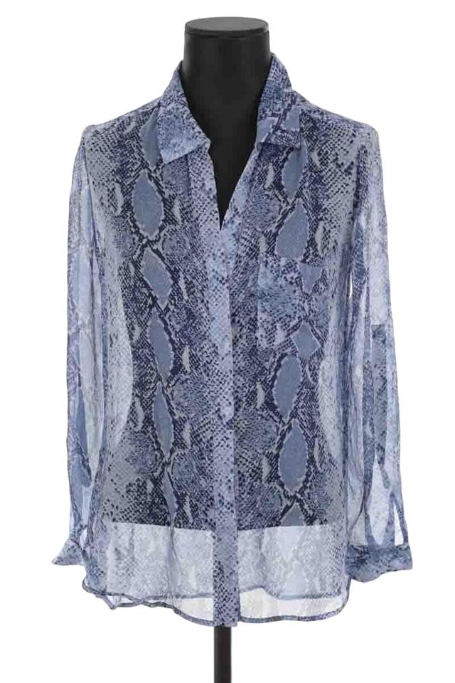 Blouse Diane Von Furstenberg Bleu