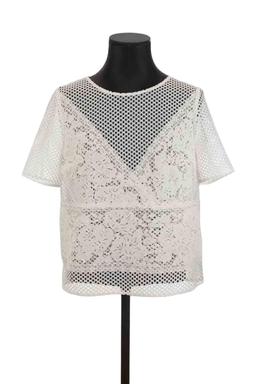 Top Claudie Pierlot blanc