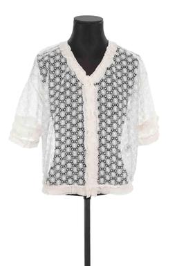 Blouse Sandro en dentelle