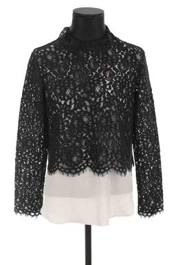 Blouse Sandro en dentelle