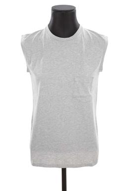 Top sans manches Saint Laurent en coton