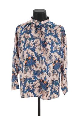 Blouse Sandro Bleu