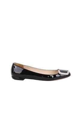 Ballerines Prada en cuir verni