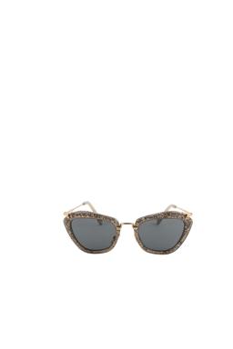 Lunettes de soleil Miu Miu doré