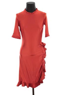 Robe Paco Rabanne rouge