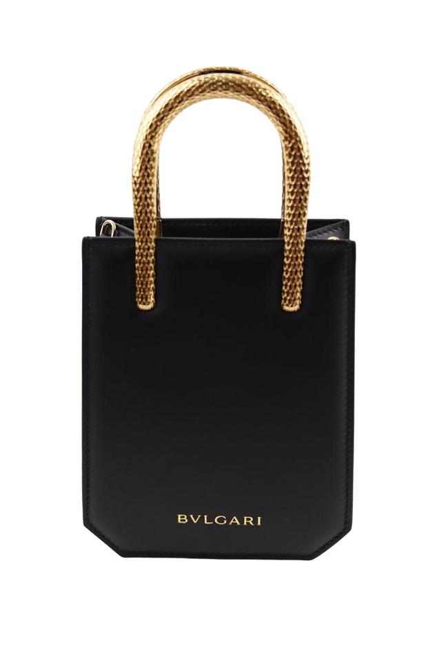 Sac à main Bulgari en cuir