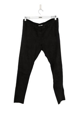 Pantalon slim Laurence Doligé en cuir