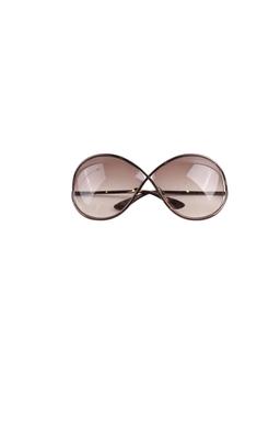 Lunettes de soleil Tom Ford marron