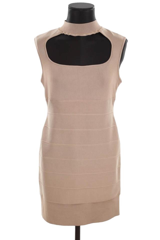 Robe Herve Leger beige