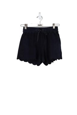 Mini short Sézane en cuir