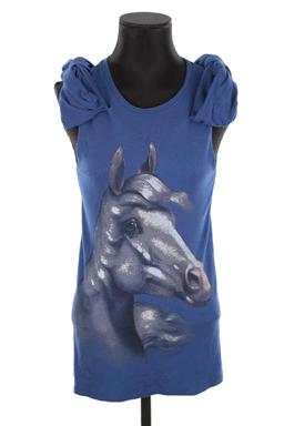 T-shirt Manoush Bleu