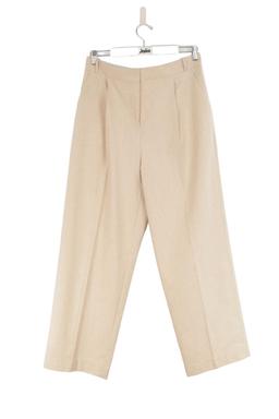 Pantalon droit Bash beige