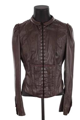 Veste Elie Tahari en cuir