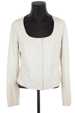 Veste Elie Tahari en cuir