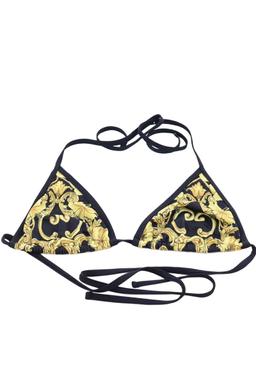 Haut de maillot de bain Versace noir