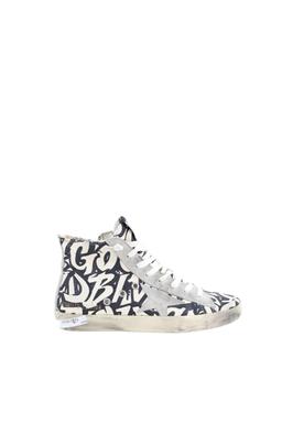 Baskets Francy Golden Goose blanc