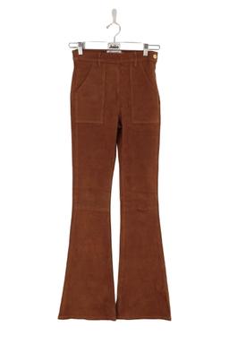 Pantalon Bootcut Frame en cuir