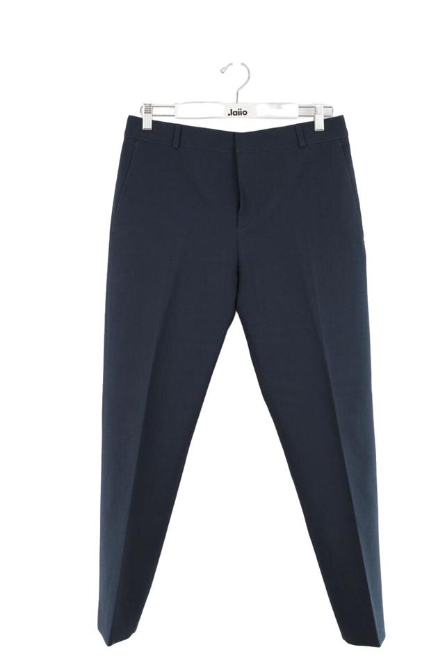 Pantalon droit Kitsuné bleu