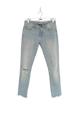 Jean slim Saint Laurent en coton