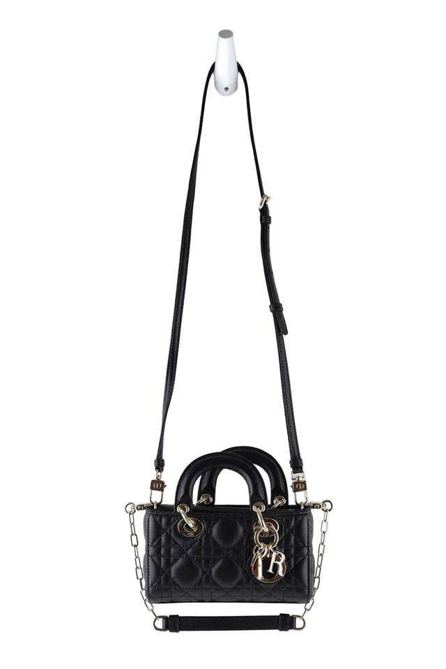 Mini sac Lady D-Joy Dior en cuir